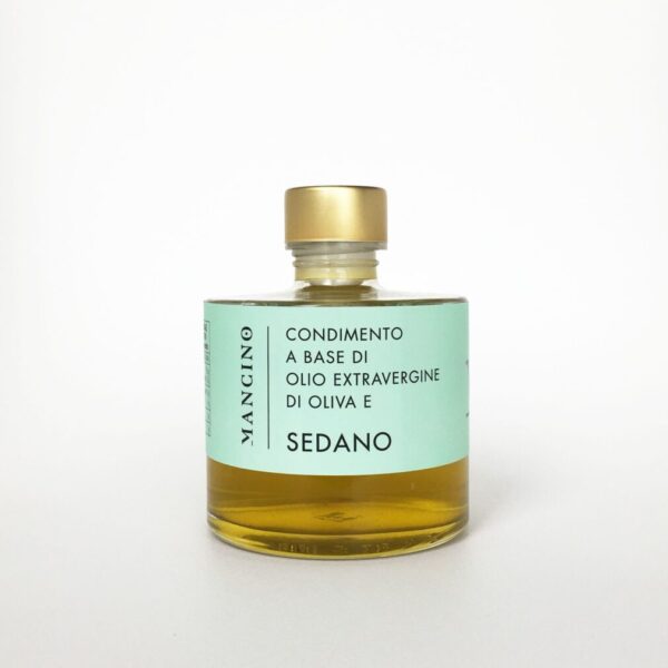 MATERIA Collection - Condimento a base di olio extra vergine di oliva al SEDANO (250 ml)