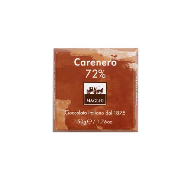 Tavolette Monorigine 50g- Carenero 72% cacao