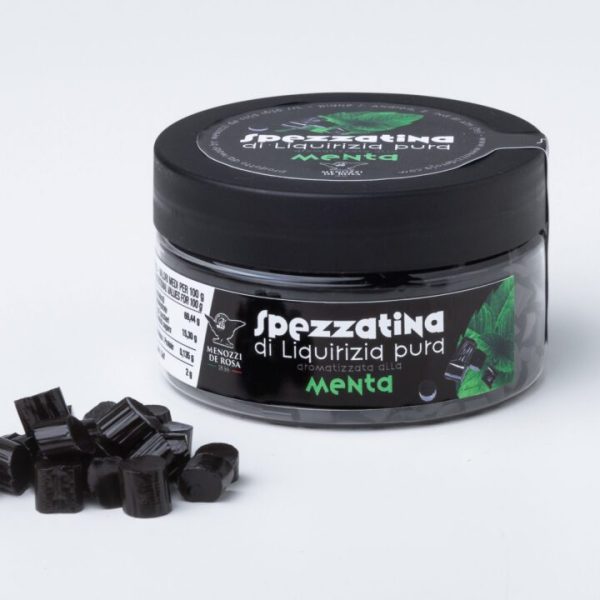 SPEZZATINA di Liquirizia aromatizzata alla menta (50 g)