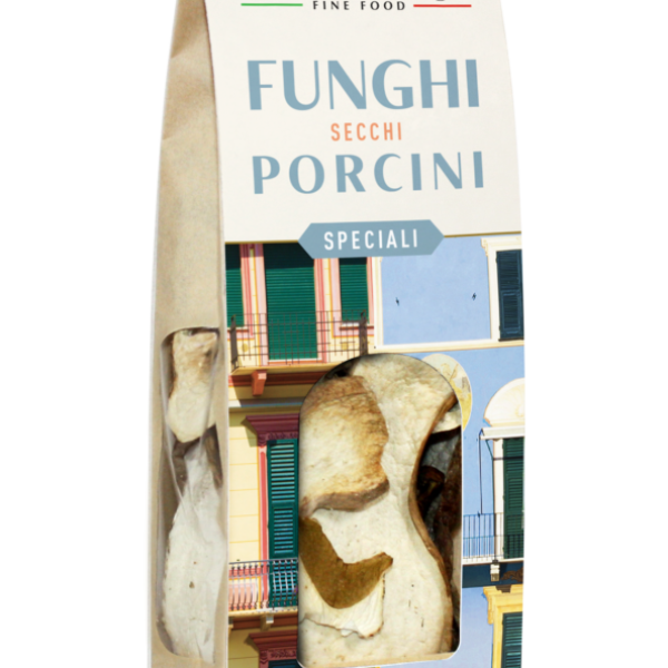 Funghi Porcini "Speciali" 50 g - sacchetto carta in astuccio