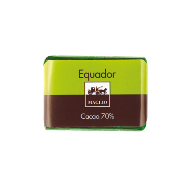 Minitavolette Origine, Equador 72% cacao (3 kg)