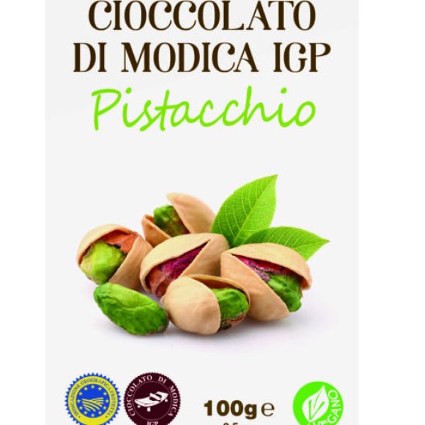 Cioccolato di Modica IGP Pistacchio