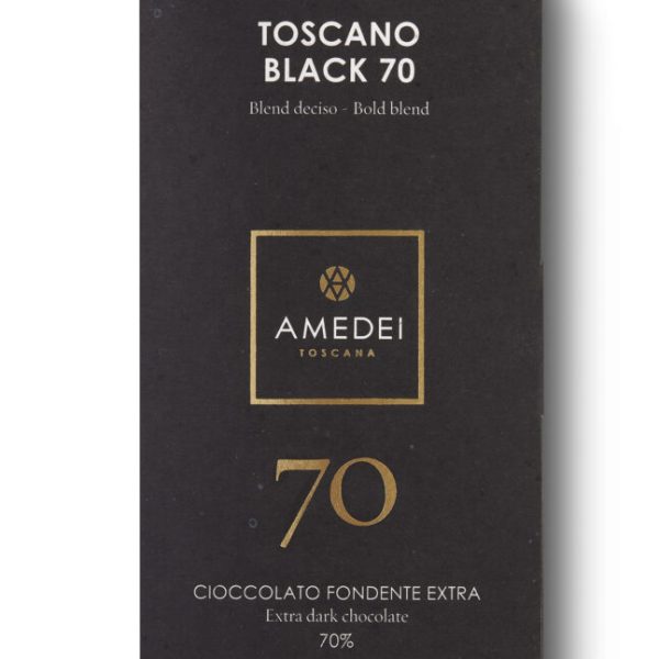 Toscano Black 70, Cioccolato fondente extra 70%