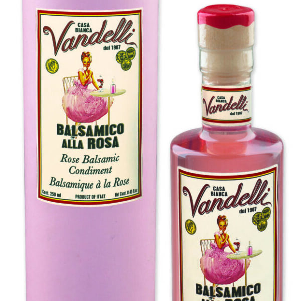 Condimento Balsamico Rosa alla Rosa, 250 ml, Tubo rosa