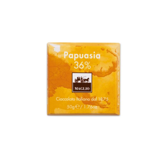 Tavolette Monorigine 50g - Papuasia Milk 36% cacao