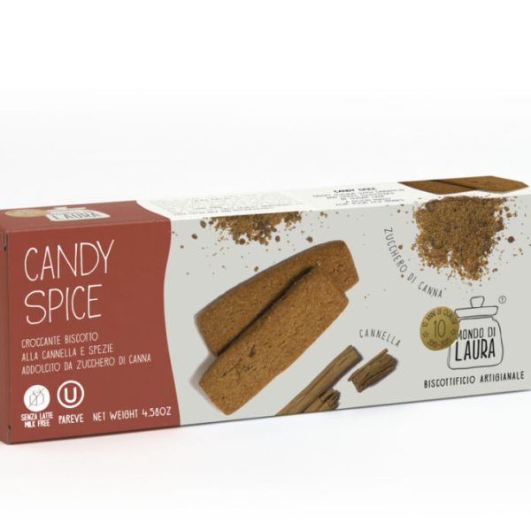 Candy Spice, croccante biscotto alla Cannella addolcito da zucchero di canna