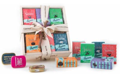 BOX PASSIONE LIQUIRIZIA, Una confezione regalo coloratissima per chi ama la Liquirizia in tutte le sue consistenze e formati