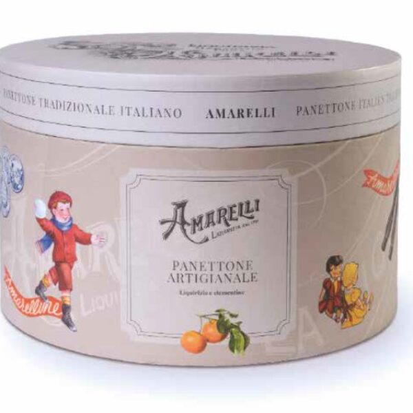 TRADITIONAL ARTISANAL PANETTONE With Liquorice and Clementines