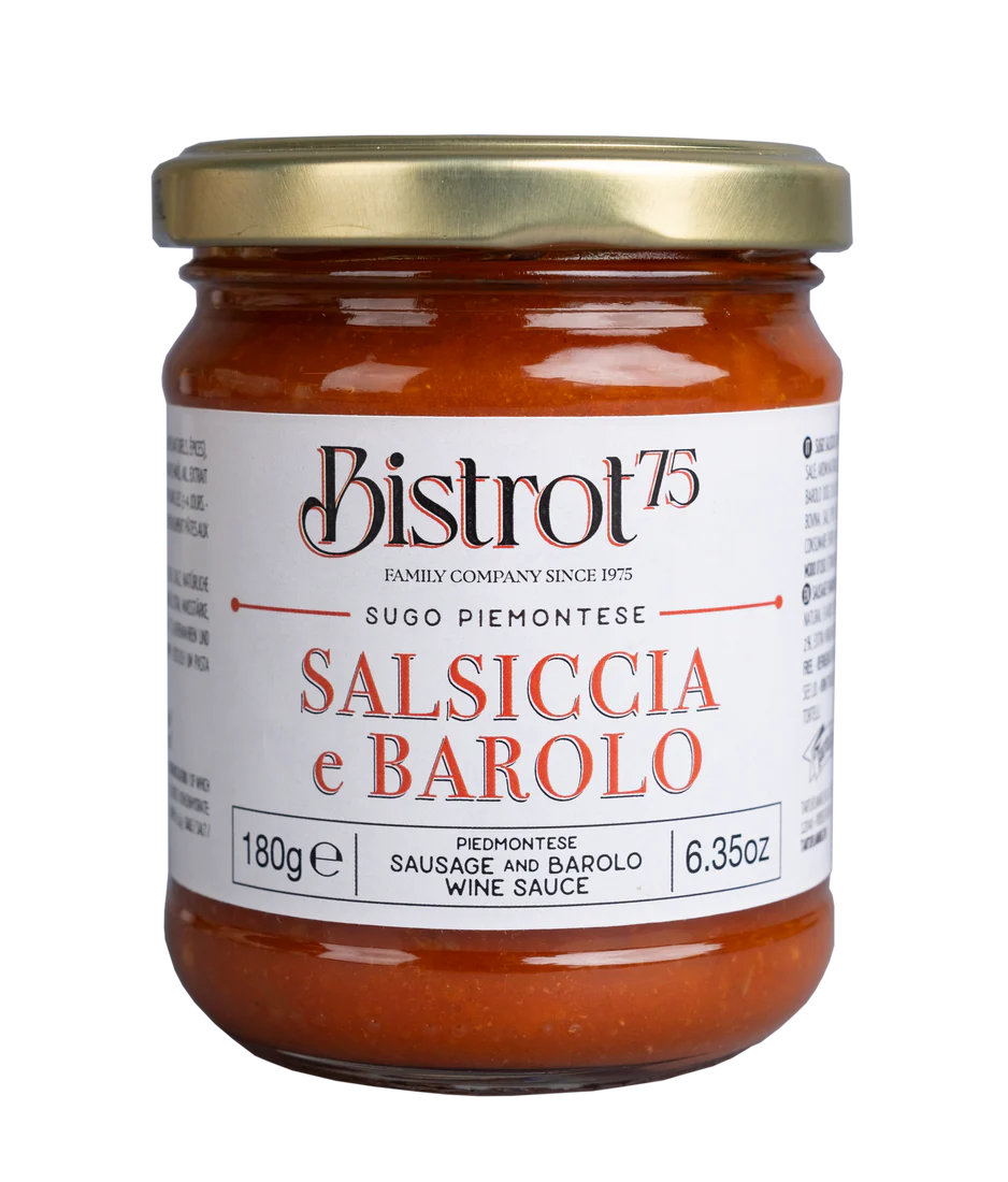 Sugo Piemontese SALSICCIA e BAROLO (180 g)