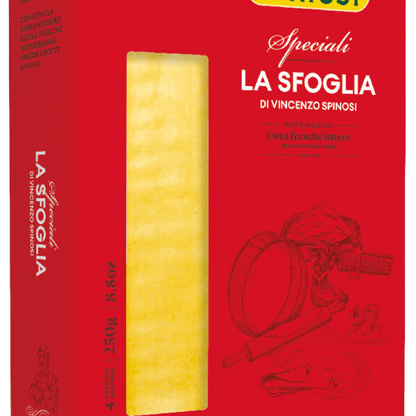 Pasta all'uovo - Paste corte e minestre all'uovo, Sfoglia (250 g)