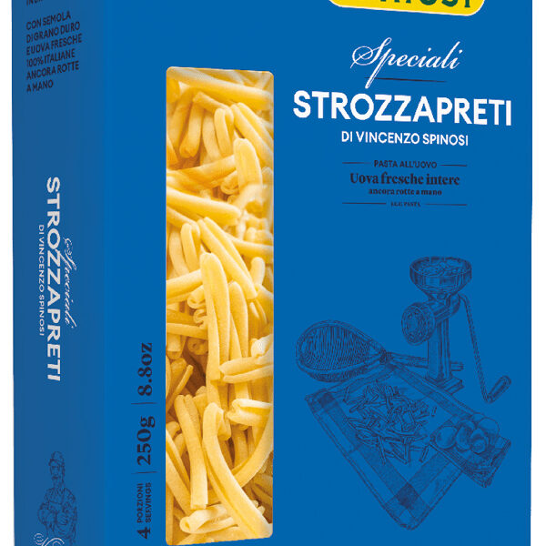 Pasta all'uovo - Paste corte e minestre all'uovo, Strozzapreti(250 g)