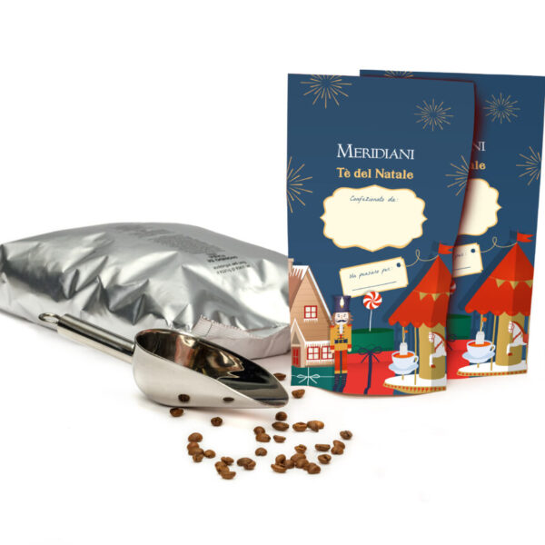 Tè del Natale, Miscela di tè del Natale + 50 sacchetti in carta riciclabile con zip, doypack (5x 1 kg)