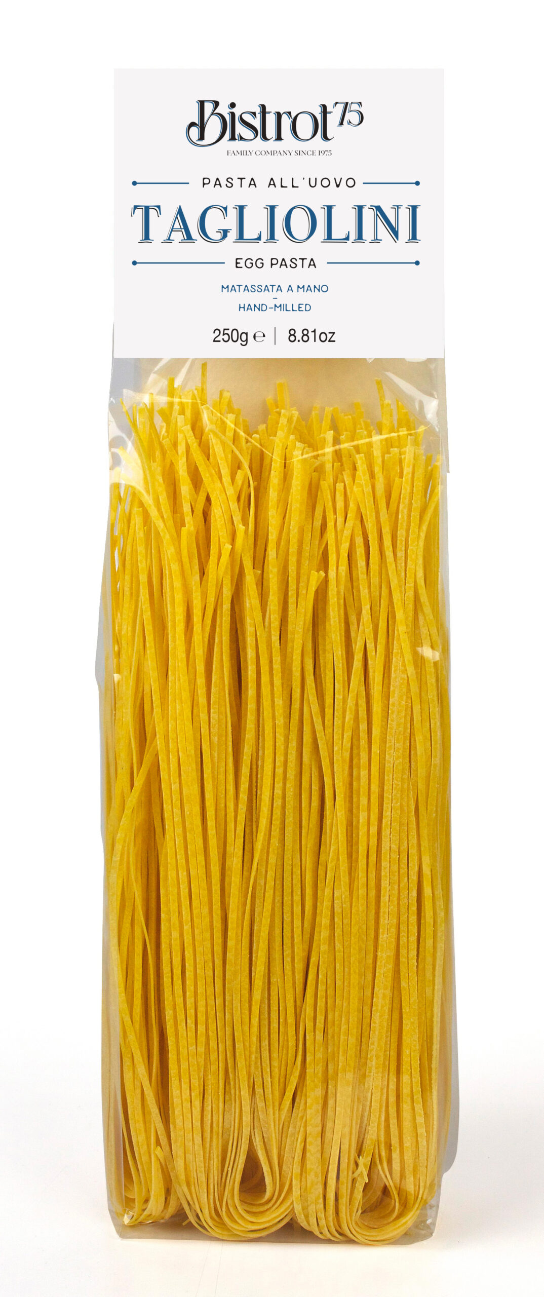 Pasta all'uovo, TAGLIOLINI (24%) - Eierpasta (250 g)