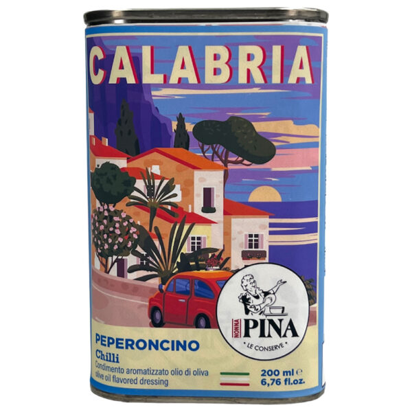 Condimento aromatizzato olio di oliva - PEPERONCINO CALABRIA (200 ml) (Copy)