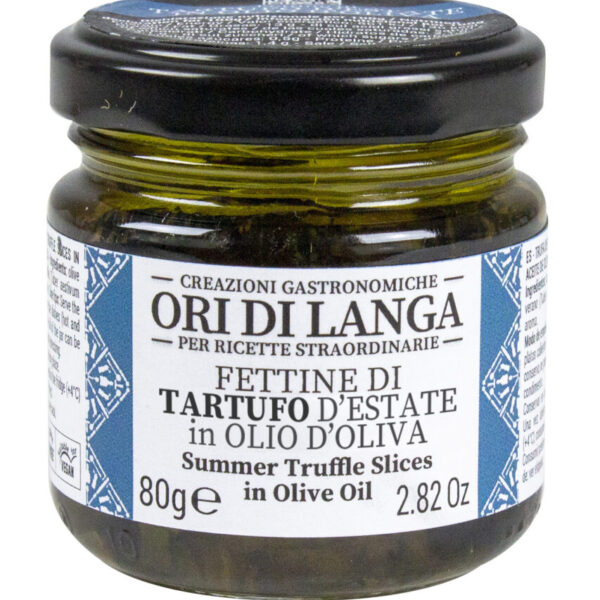 Fettine di Tartufo d'estate in olio d'oliva (80 g)