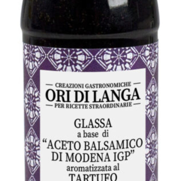 Glassa a base di "Aceto Balsamico di Modena IGP" aromatizzata al Tartufo (150 ml)