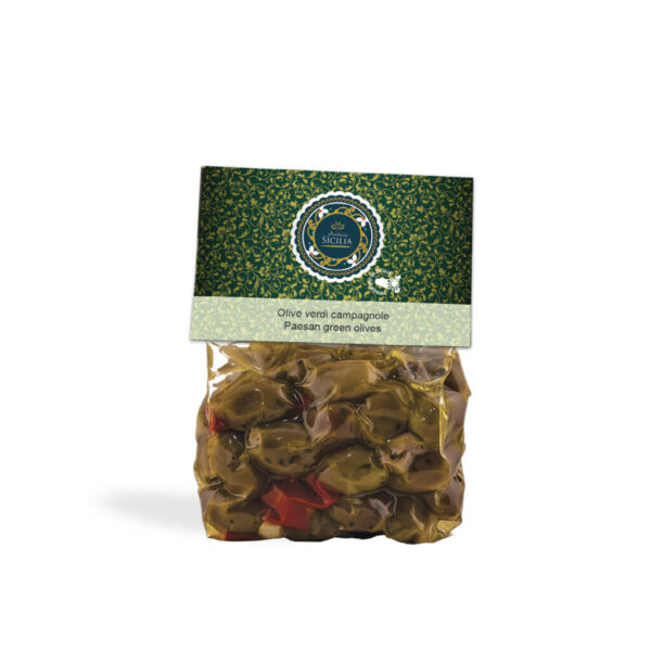 Olive nere campagnole, sottovuoto cavallotto (350 g)