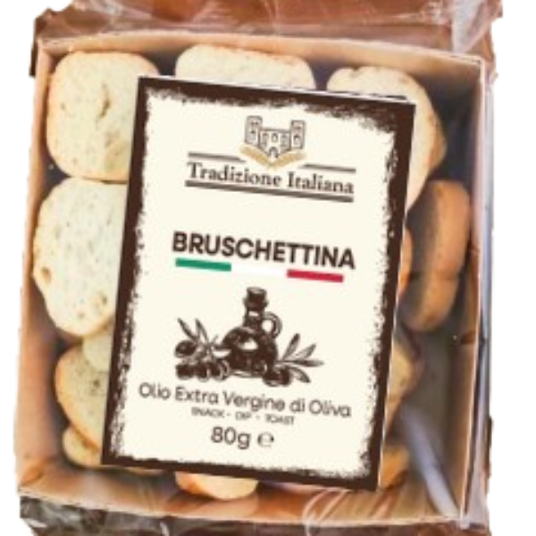 Bruschettina, Olio extravergine di Oliva (4,6%) (80 g)