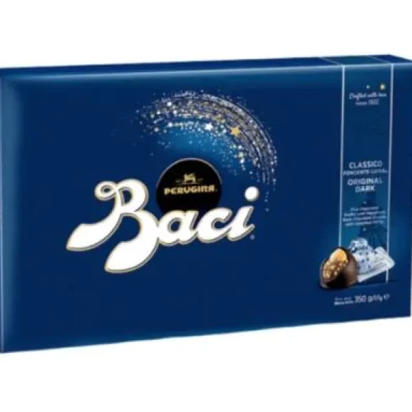 PERUGINA Baci giftbox con cioccolato fondente (150 g)