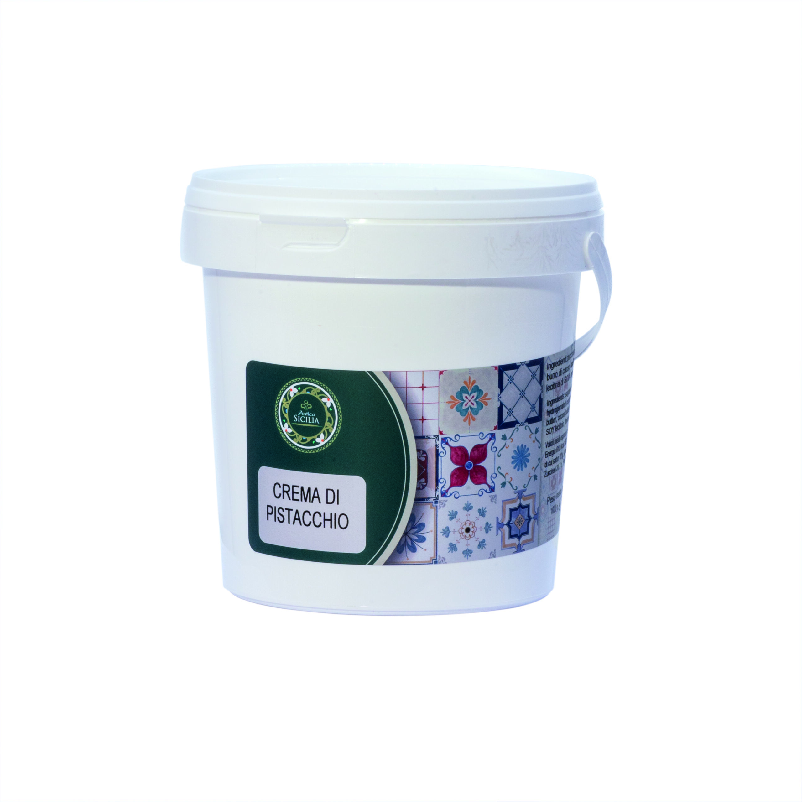 Crema di Pistacchio, senza olio di palma (secchiello da 1 kg)