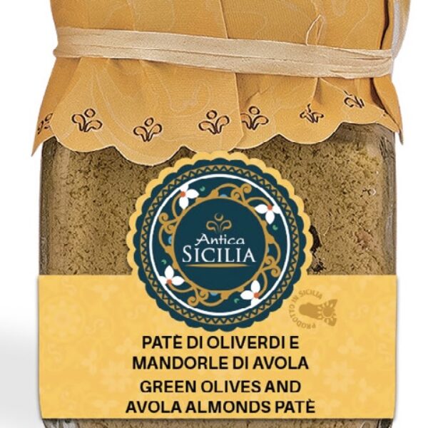 Patè di Olive verdi e mandorle di Sicilia (90 g)