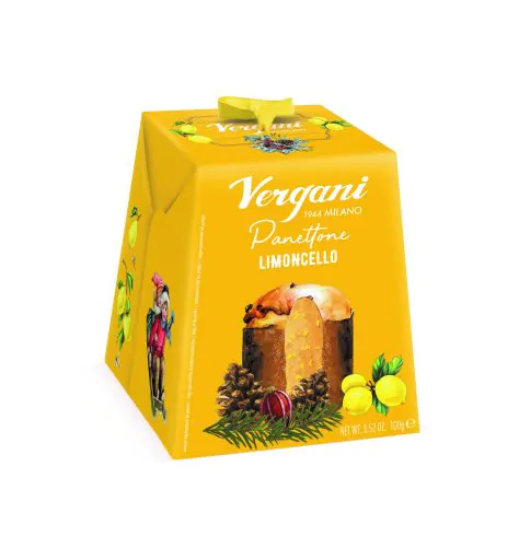 VERGANI Panettone Mini Limoncello box (100 g)